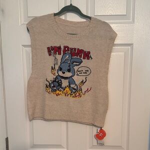 Women’s Graphic Knit Top